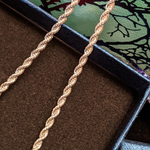 Silver Rope Chain - Picture 4 of 6